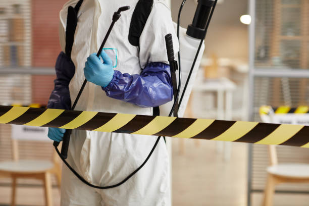Professional Unattended Death Cleanup technician working in Albertson, NY